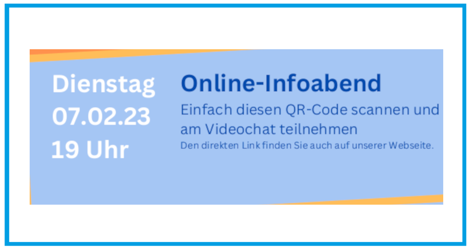 Direktlink zum Online-Infoabend
